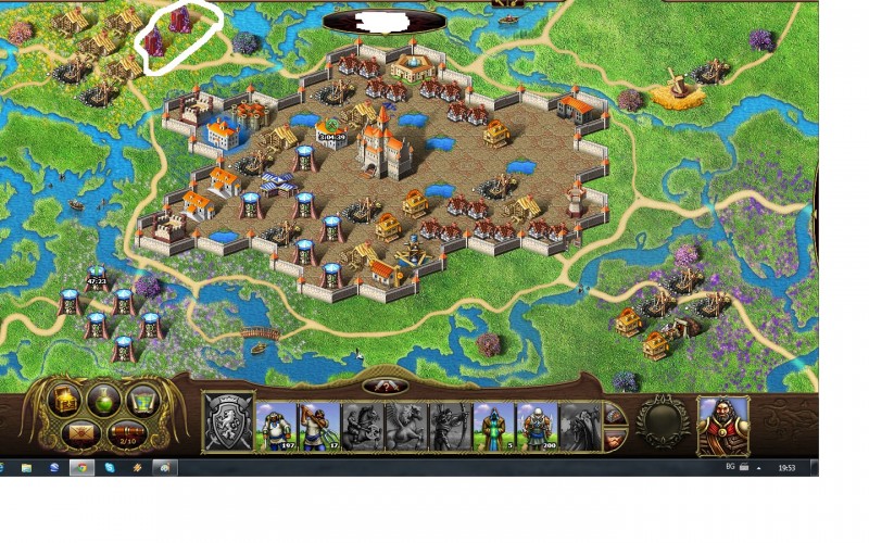 тези 2 сгради трябва да унищожа