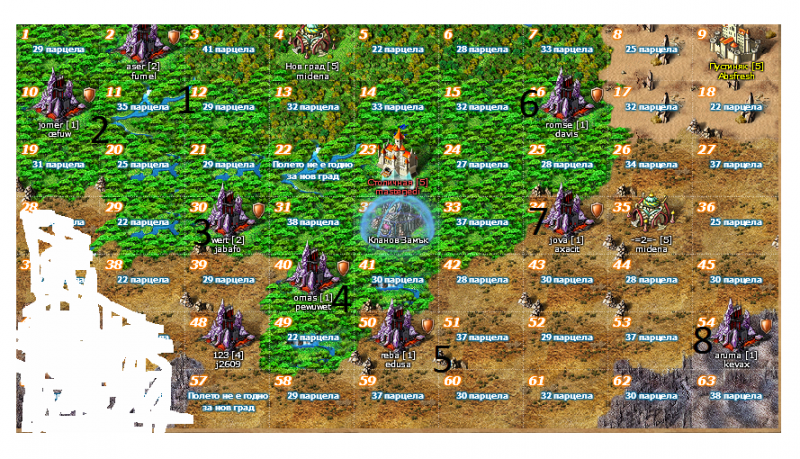 Тези играчи с номерцата се появиха едновременно, на полянката и правят едно и също.